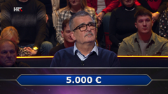 Šime Rosandić, Foto: Tko želi biti milijunaš?/HRT