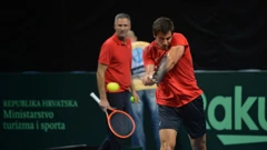 Borna Gojo na treningu