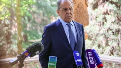 Ruski ministar vanjskih poslova Sergej Lavrov u Dušanbeu u Tadžikistanu
