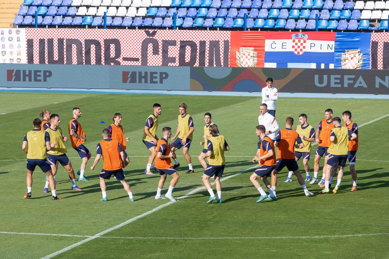 Trening Vatrenih u Osijeku, Foto: Davor Javorović/PIXSELL