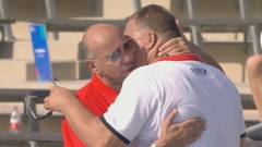 Izbornik Hrvatske Ivica Tucak i srpski izbornik Dejan Savić, Foto: HTV/HRT