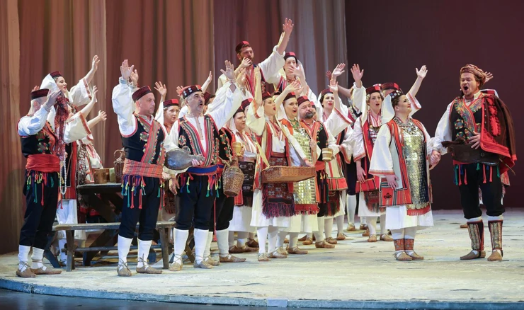 U HNK Zagreb održan je svečani koncert Ero s onoga svijeta Jakova Gotovca povodom obilježavanja Dan državnosti