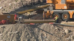 Radovi na pristupnim cestama Pelješkom mostu, Foto: Dnevnik/HRT