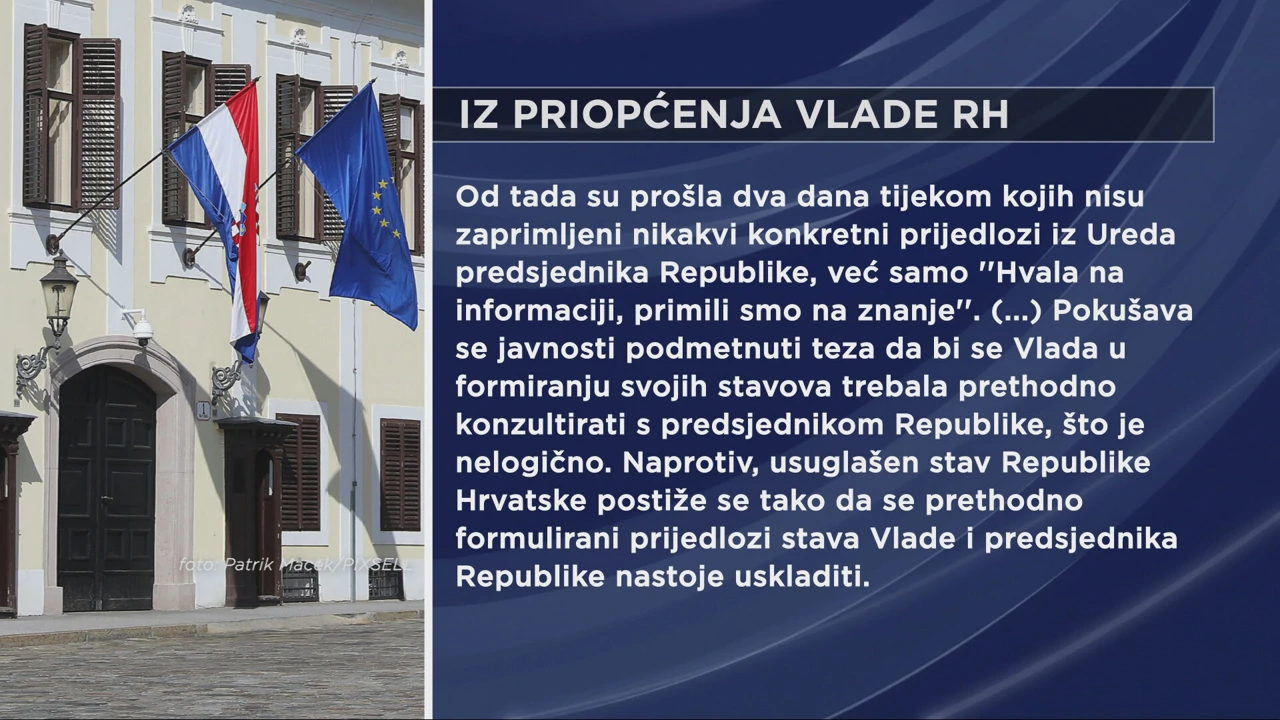 Iz priopćenja Vlade