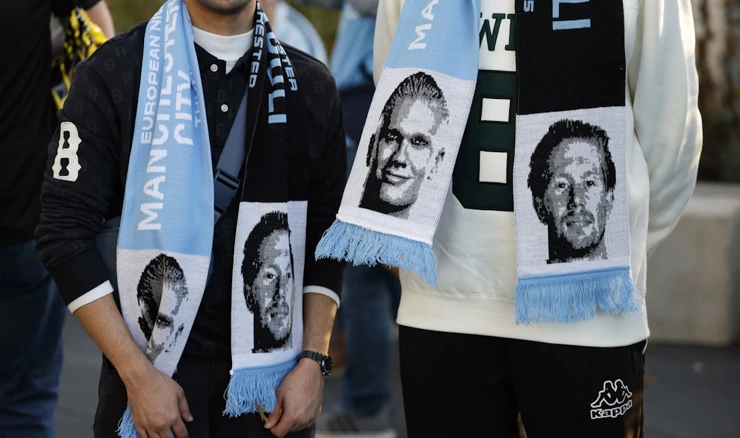 Manchester City - Napoli, navijači uoči utakmice 