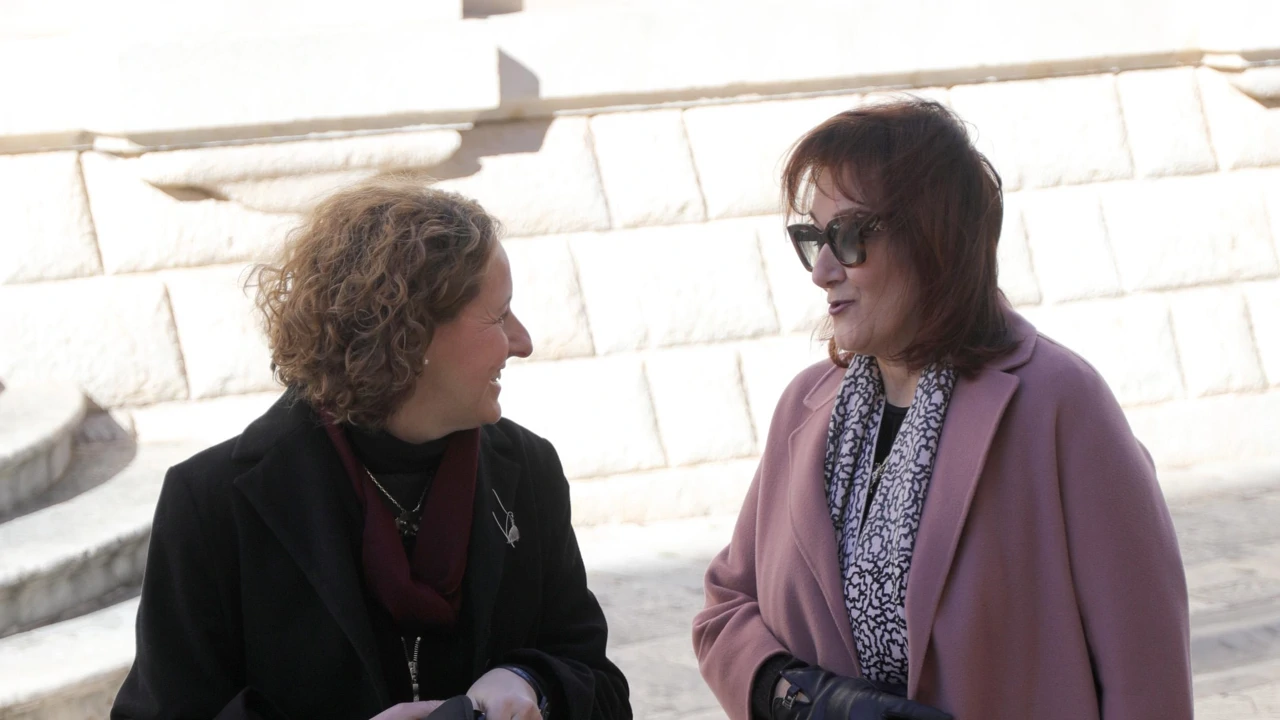 Nina Obuljen Koržinek i Dubravka Šuica, Foto: Grgo Jelavic/PIXSELL