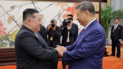 Kim Jong Un i Xi Jinping