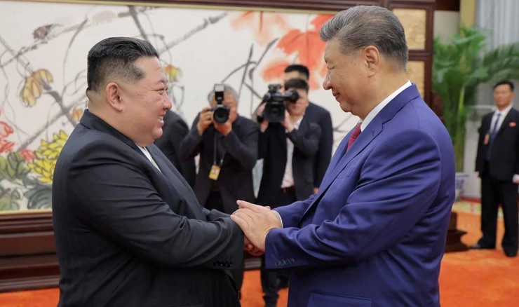 Kim Jong Un i Xi Jinping