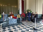 Sprovod rukometnog trenera Zlatka Saračevića na groblju Mirogoj, Foto: Davorin Visnjic/PIXSELL