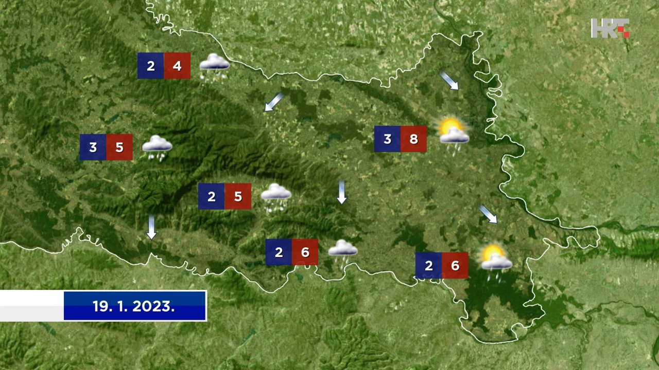 emisija "Vrijeme", Foto: HTV/HRT