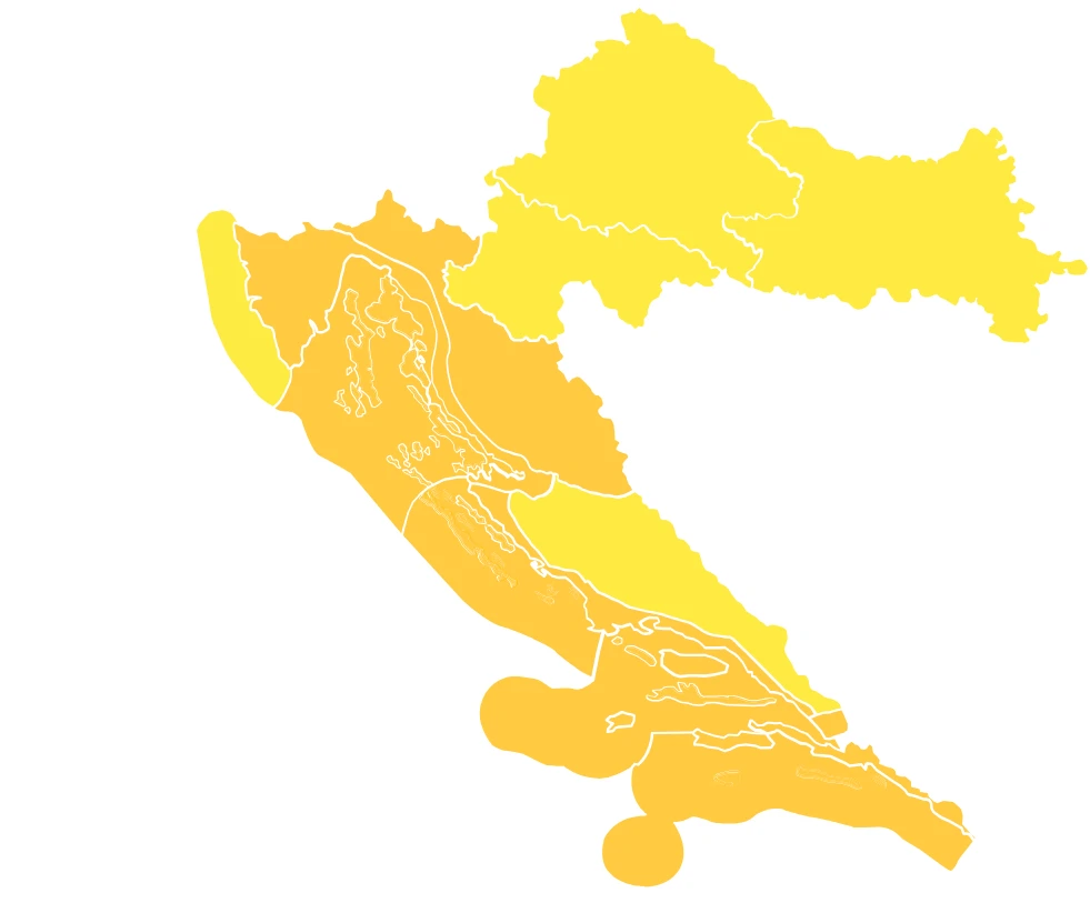 Upozorenja DHMZ-a