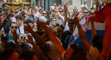 Obožavatelji Thompsona u centru Zagreba