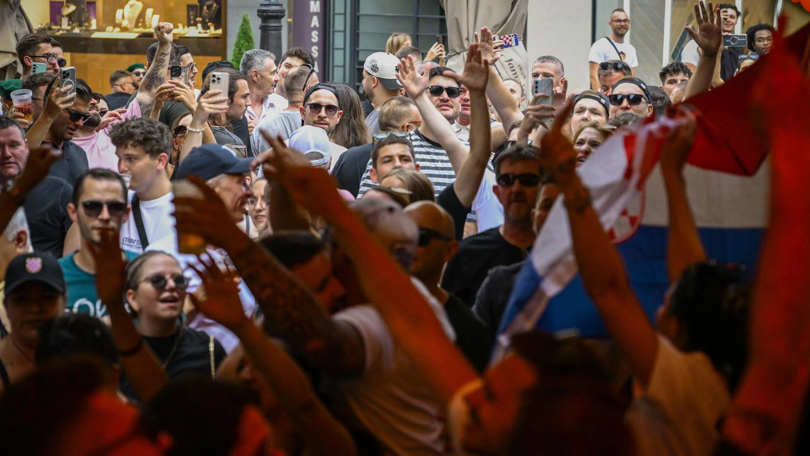 Obožavatelji Thompsona u centru Zagreba