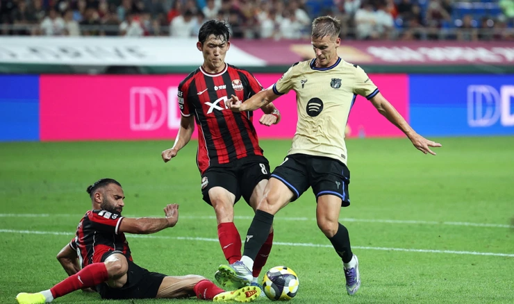Dani Olmo u prijateljskoj utakmici Barcelone i Seula