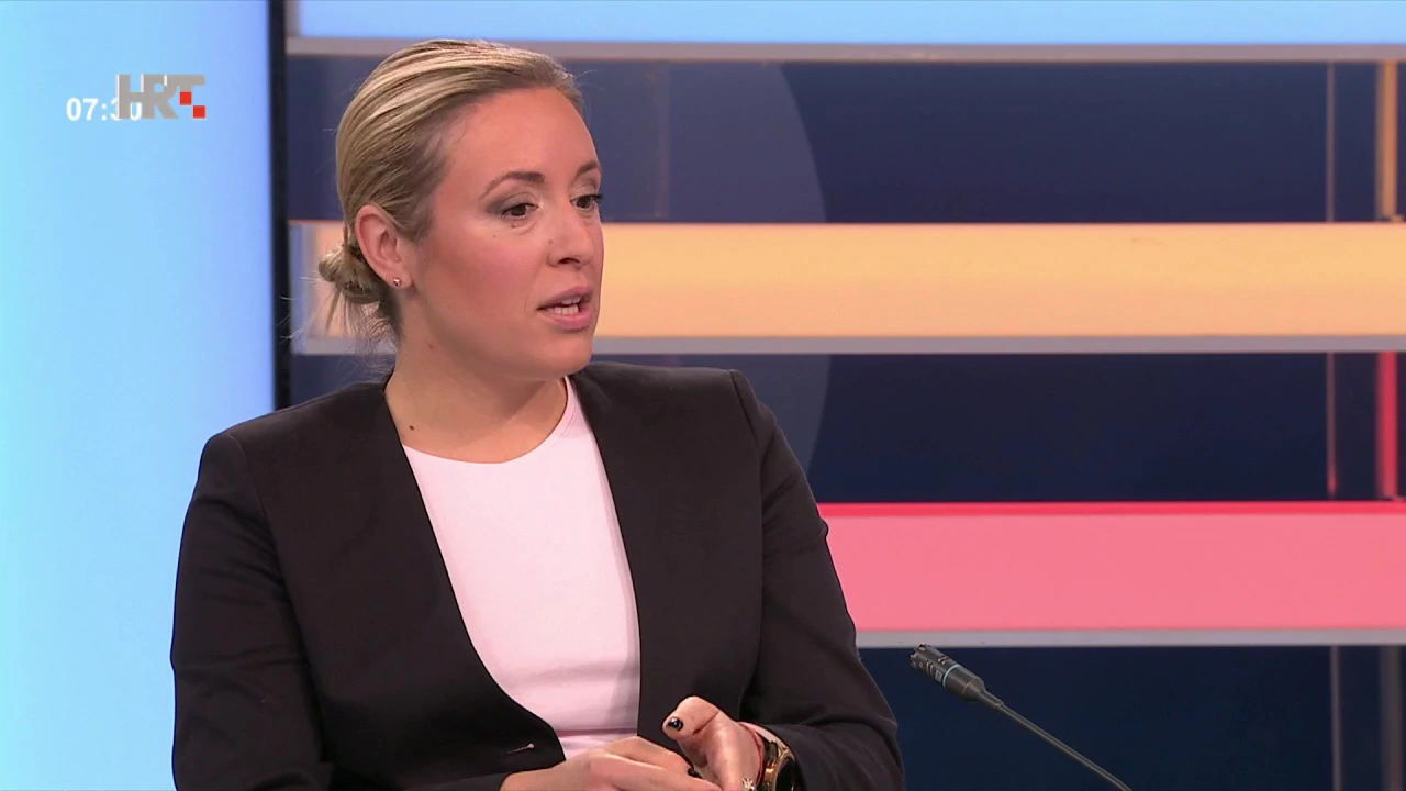 Dina Vasić, Katedra za financije i računovodstvo ZŠEM-a, Foto: Ulaganja/HRT