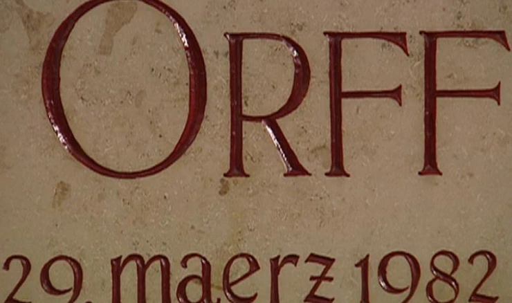 30. obljetnica  smrti  Carla Orffa 
