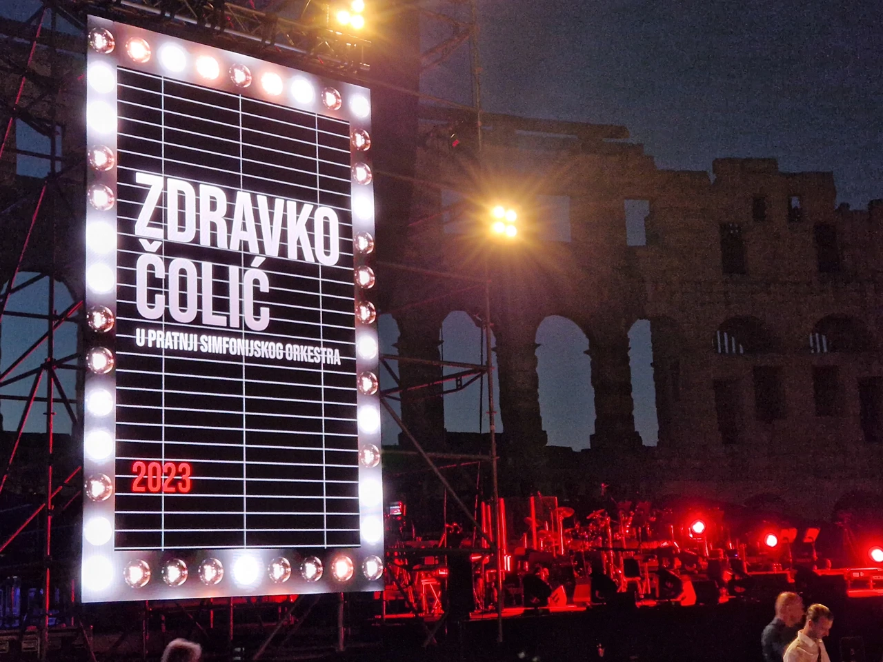Koncert Zdravka Čolića u Puli