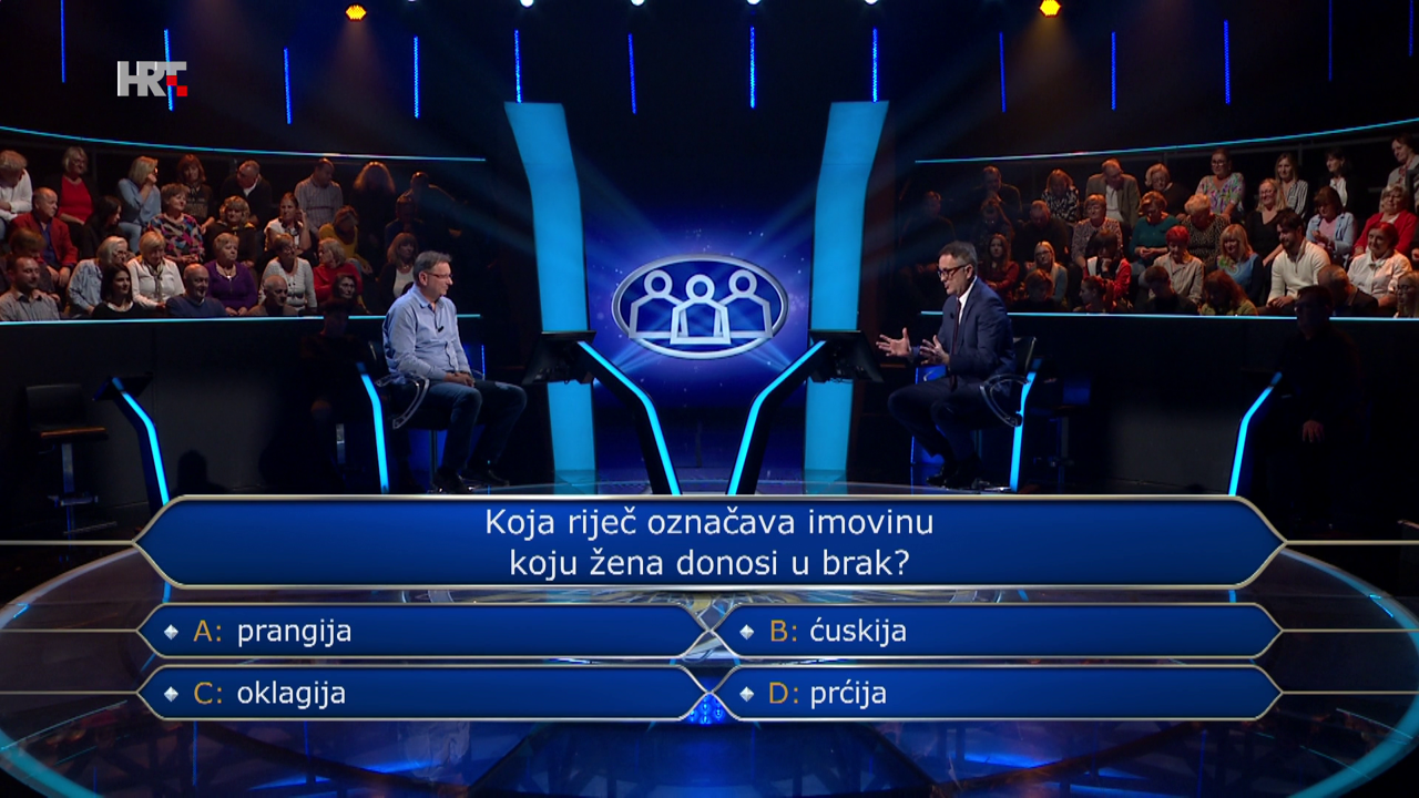 Barislav Poparić Grgas, Foto: Tko želi biti milijunaš?/HRT