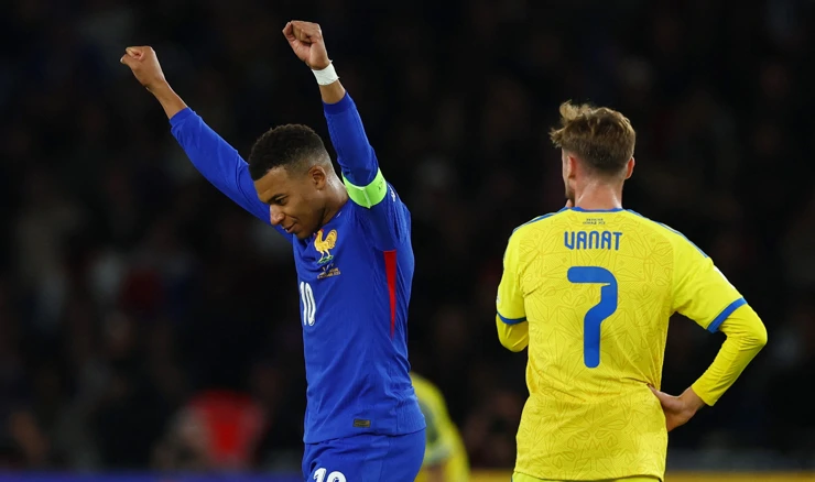 Kylian Mbappe u slavlju