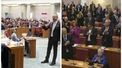 Lupanje oporbe i aplauz vladajućih u Saboru