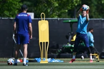 Današnji trening hrvatske nogometne reprezentacije, Foto: Boris Kovacev/CROPIX