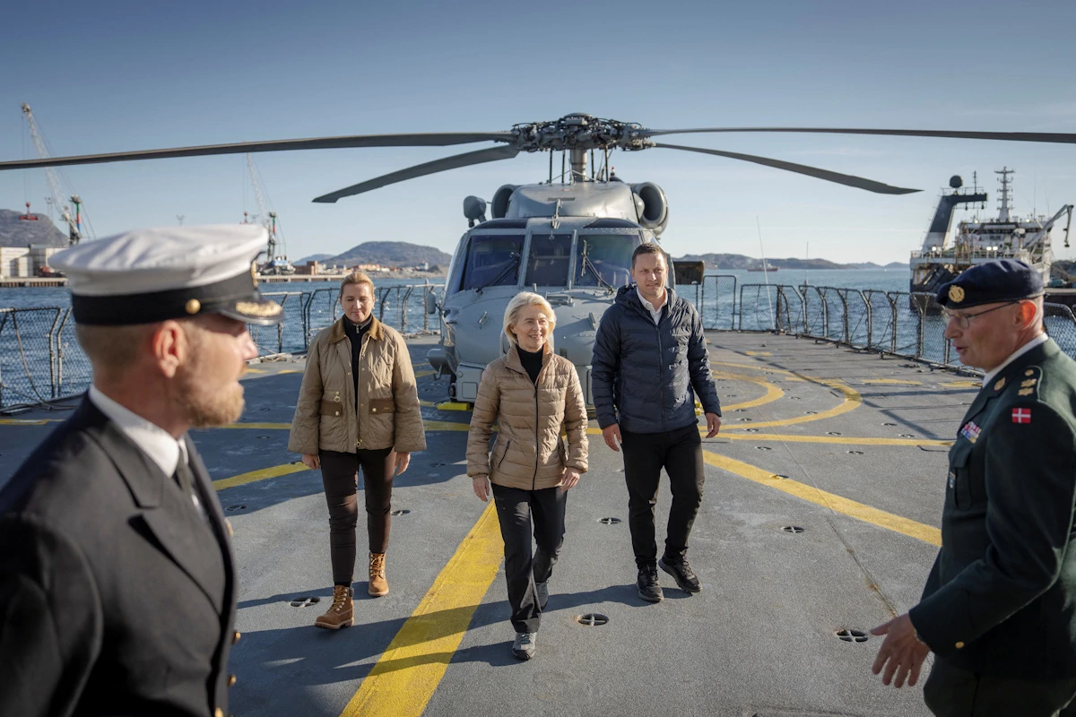 Von der Leyen je stigla na Grenland u dvodnevni posjet