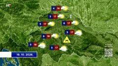U zapadnijim područjima danju manje toplo nego danas, Foto: HTV/HRT