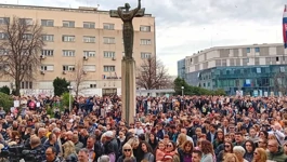 Prosvjed u Splitu