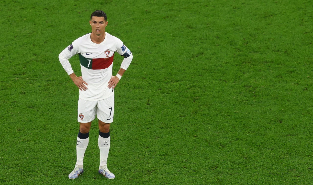 Cristiano Ronaldo nakon ispadanja