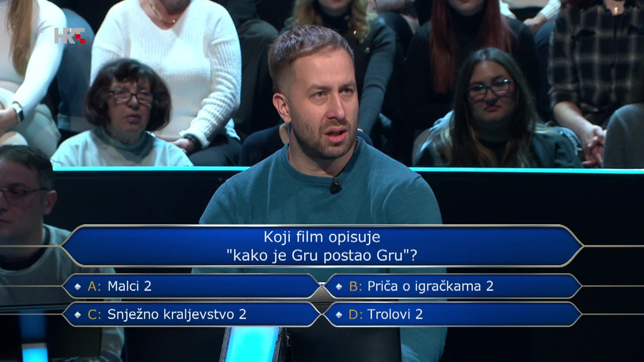 Nebojša Mickov, Foto: Tko želi biti milijunaš?/HRT