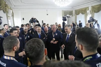 Premijer Plenković s rukometašima, Foto: Ronald Gorsic/CROPIX