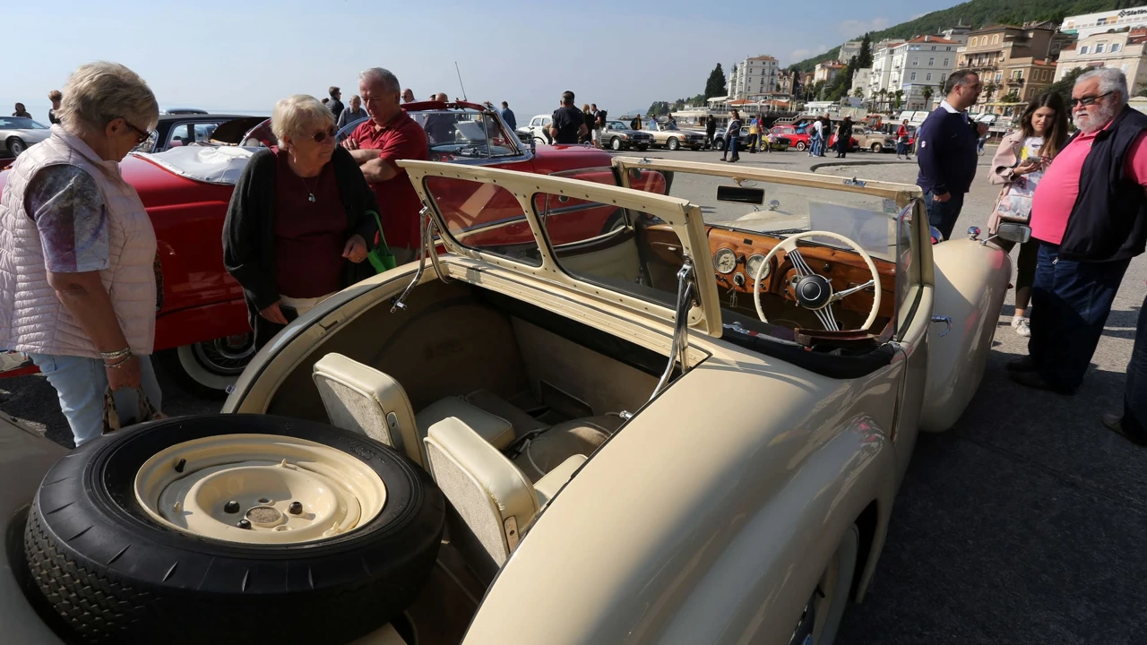 Opatija old-timer show (Photo: Goran Kovacic/PIXSELL)