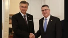 Andrej Plenković i Gideon Sa'ar