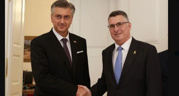 Andrej Plenković i Gideon Sa'ar