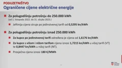 Ograničene cijene električne energije, Foto: HRT/HTV
