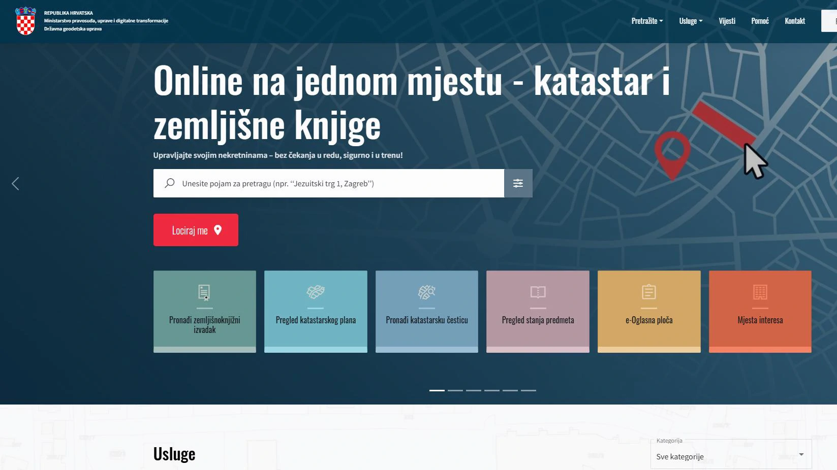 Novi virtualni asistent za zemljišne knjige i katastar