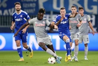 Detalj s utakmice RB Salzburg - Dinamo, Foto: Luka Stanzl/PIXSELL