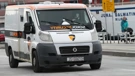 Blindirani kombi zaštitarske tvrtke Sokol Security 