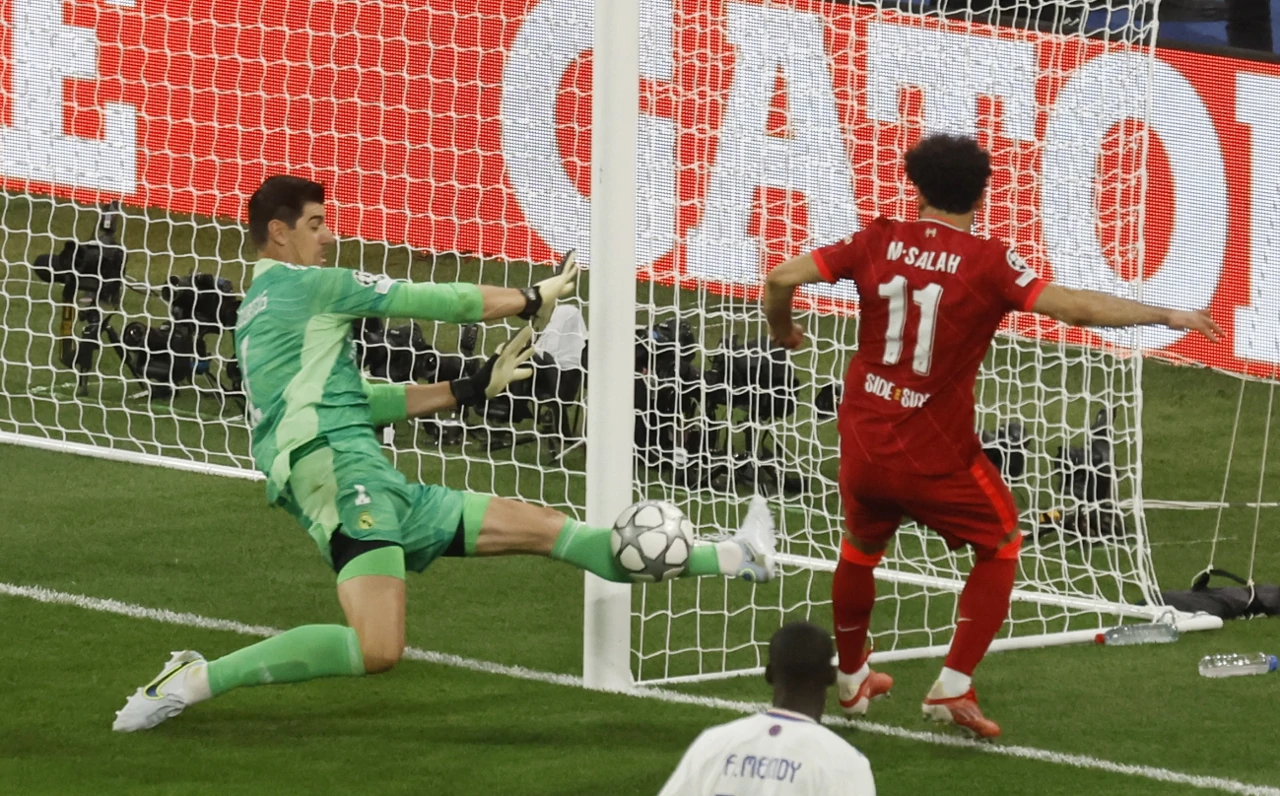Thibaut Courtois, Mohamed Salah