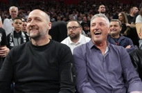 Rađa i Kukoč u beogradskoj Areni, Foto: Peđa Milosavljević/STARSPORT / CROPIX