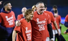 Luka Modrić i predsjednik HNS-a, Foto: Goran Mehkek/CROPIX