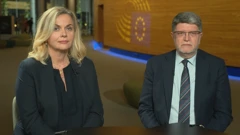 Željana Zovko, zastupnica u Europskom parlamentu (HDZ) i Tonino Picula, zastupnik u Europskom parlamentu (SDP), Foto: Otvoreno/HRT