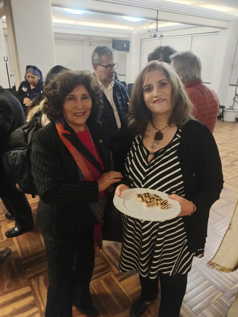 Gaby Imaña y Patricia Avila / Gaby Imaña i Patricia Avila, Foto: Comunidad Croata de La Paz / Hrvatska zajednica u La Pazu//