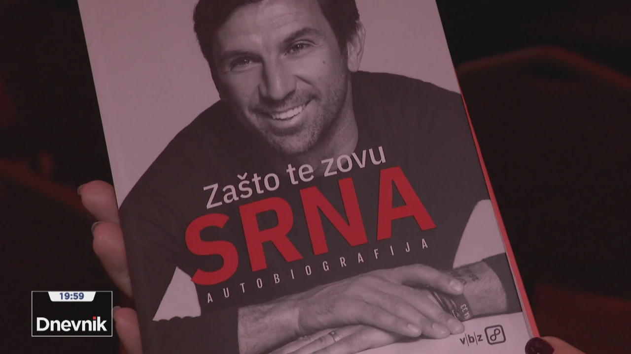 Darijo Srna predstavio autobiografiju, Foto: Dnevnik/HRT