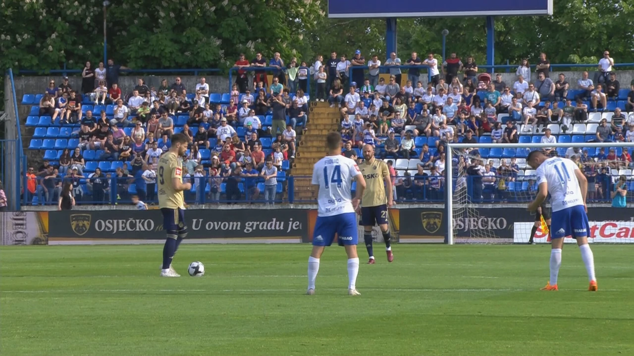 Osijek - Dinamo, Foto: HTV/HRT
