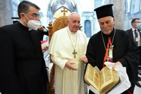 Papa Franjo s kršćanima u Karakešu, Foto: ABACA/ABACA/PIXSELL