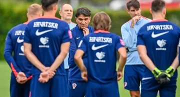 Trening hrvatske reprezentacije na Maksimiru uoči utakmica protiv Farskih otoka i Crne Gore 