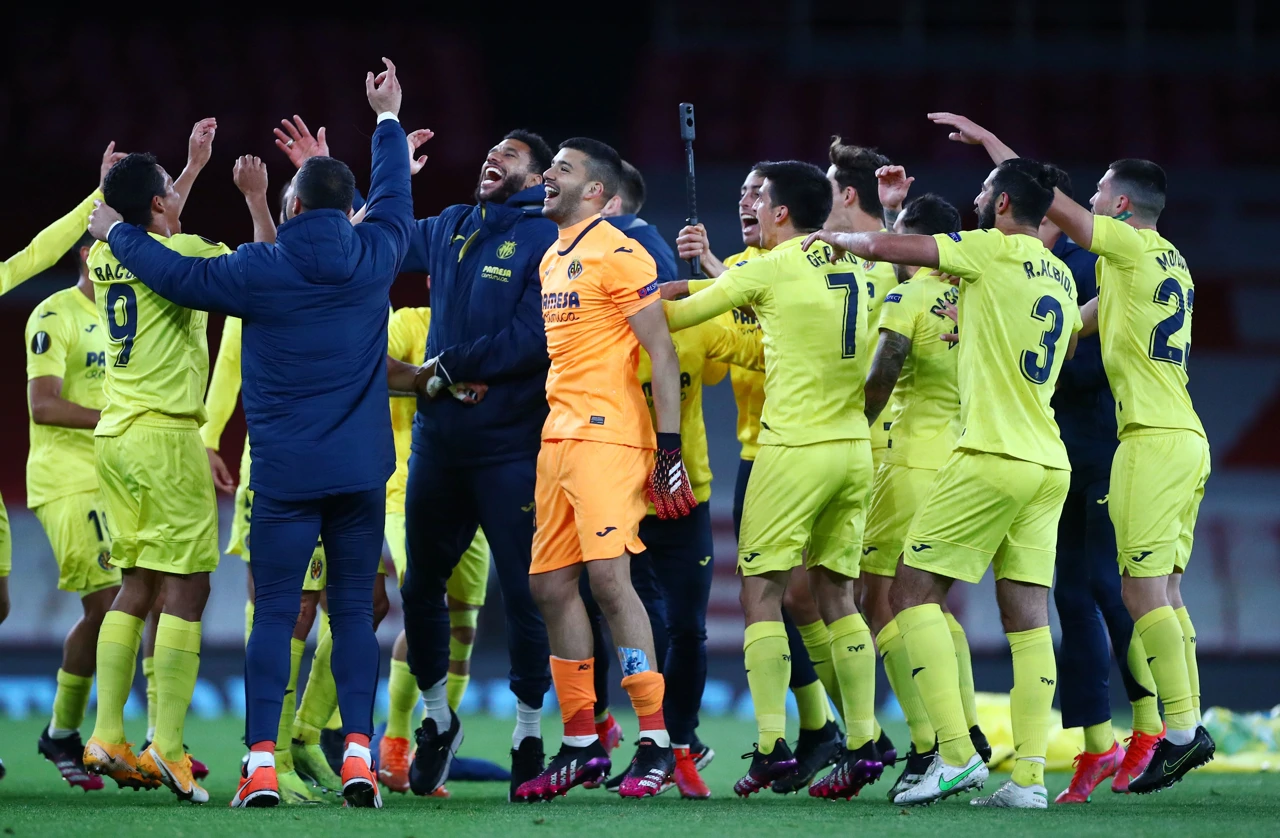 Slavlje nogometaša Villarreala