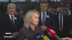 Borjana Krišto na skupu u Livnu