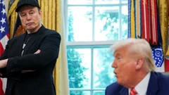Elon Musk i Donald Trump 